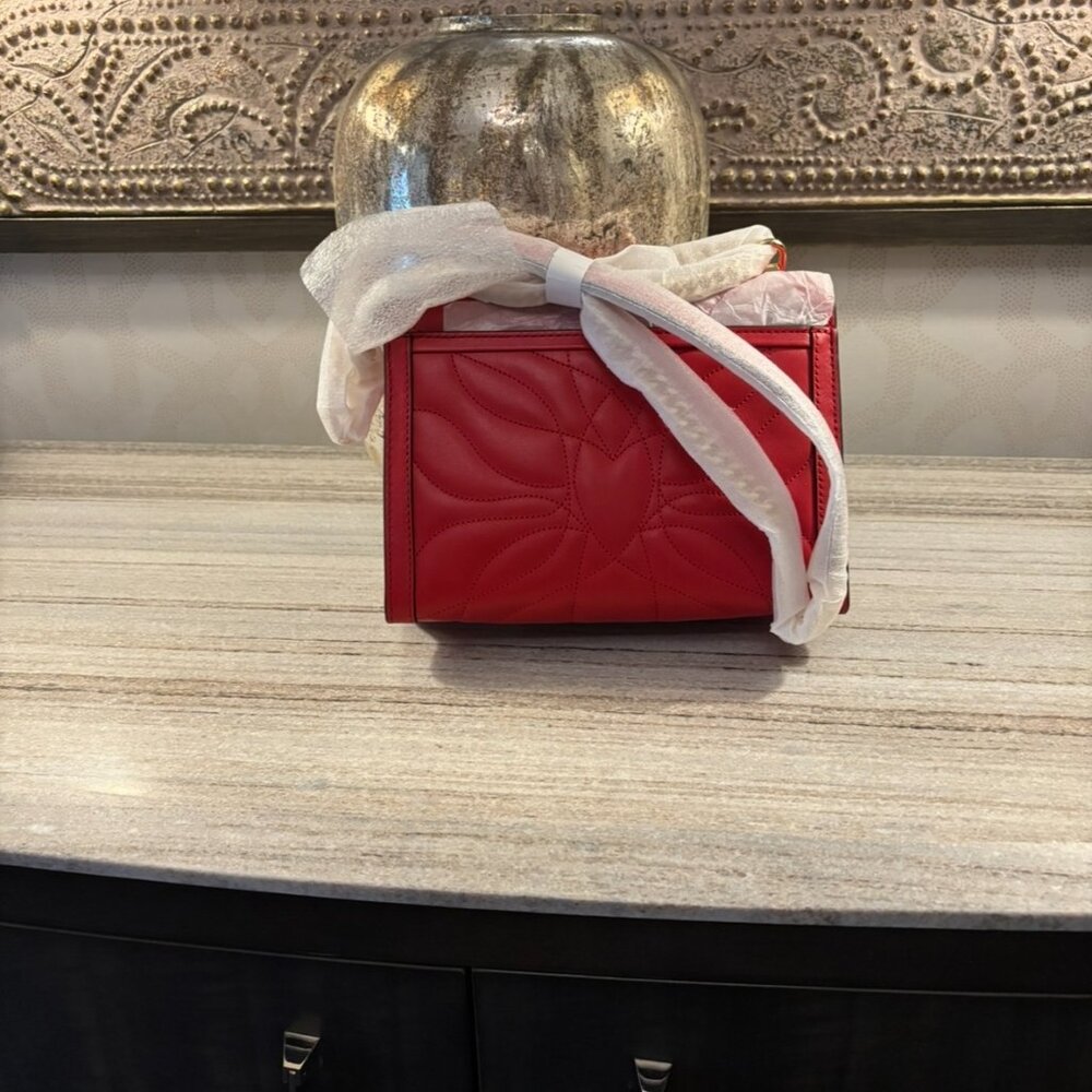 NWT MICHAEL MICHAEL KORS WHITNEY PETAL QUILTED HANDBAG - Picture 5 of 10